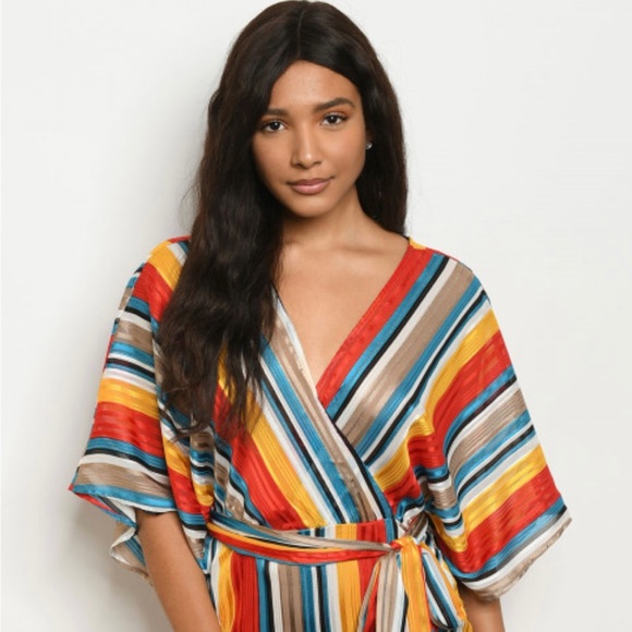 Ark nc. Multi Stripe Dress - Picture 10 of 10